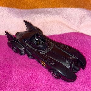 Dc comic Batman in batmobile vintage
